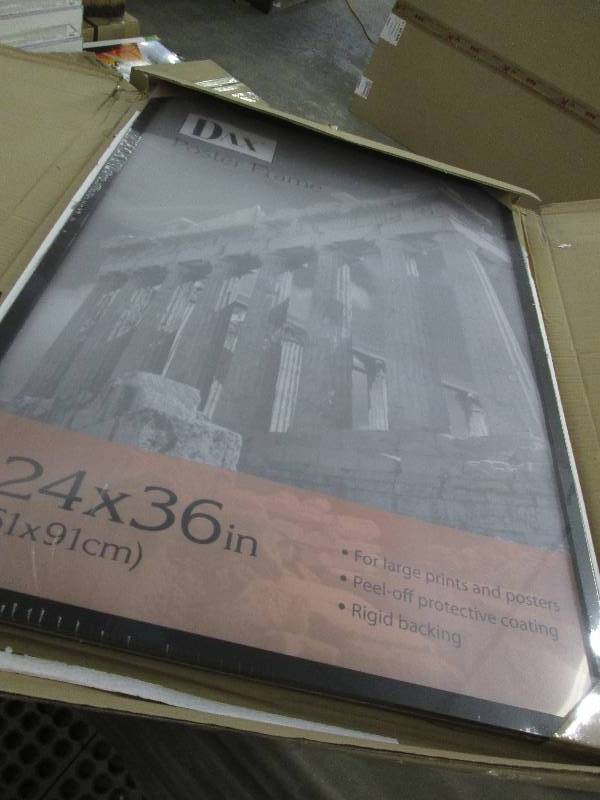 lot 207 image: Dax Flat Face poster Frame , Wood, ...