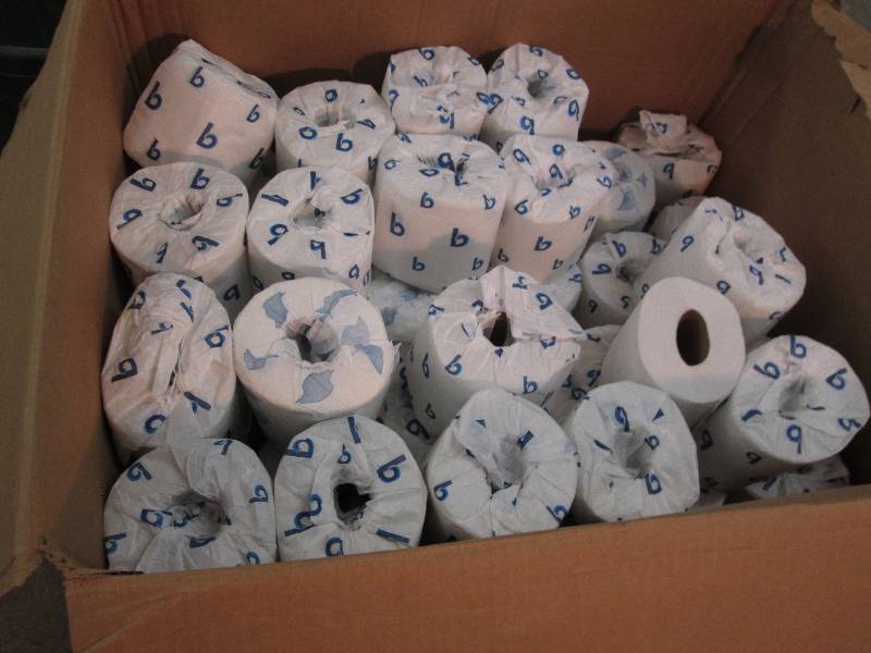 lot 213 image: 42 Rolls of individually Wrapped Ba...