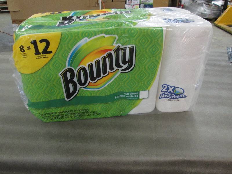 lot 214 image: 8 Pack of Bounty Full Sheets...