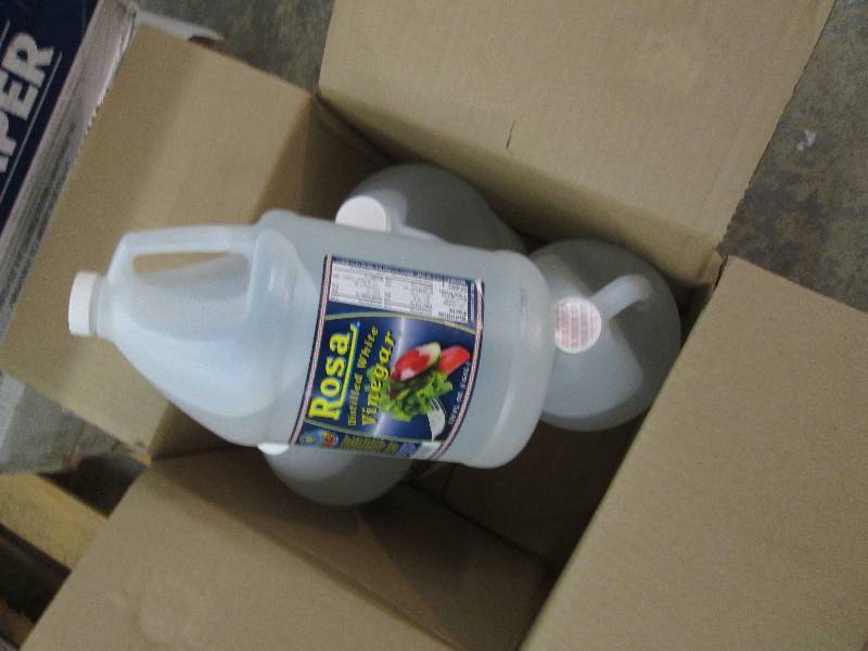 lot 219 image: Lot of 4 Gallons Rosa Distilled Whi...