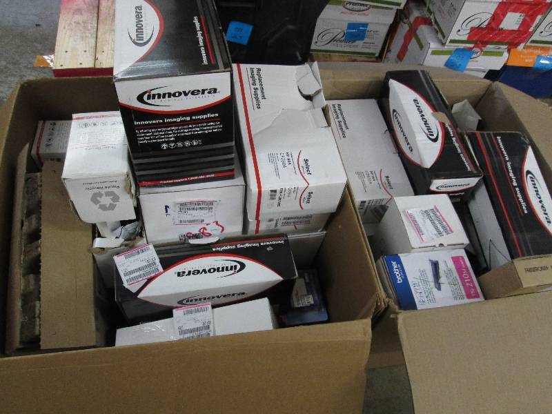 lot 270 image: 2 Large Boxes of Replacement Printe...