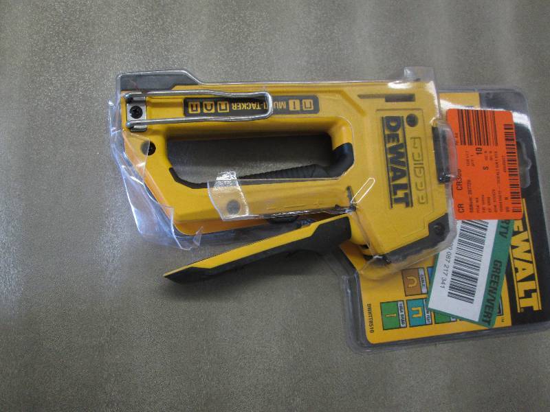 lot 289 image: DEWALT 5 in 1 Multi-Tacker Stapler ...