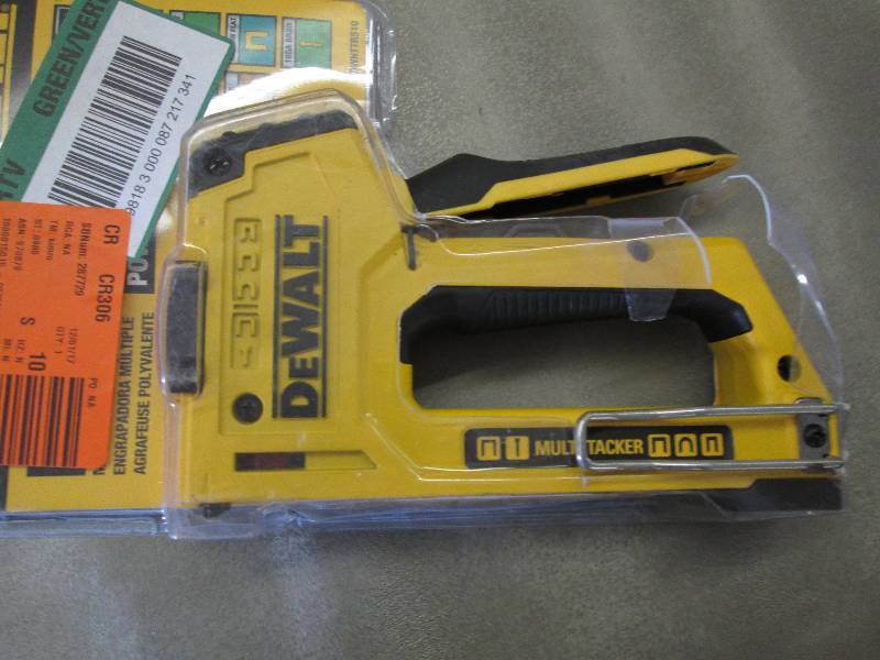 lot 290 image: DEWALT 5 in 1 Multi-Tacker Stapler ...