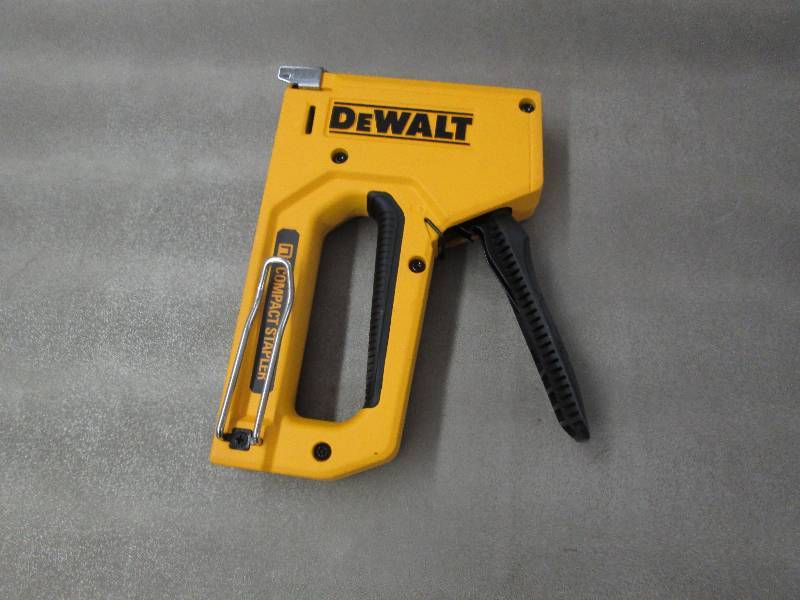 lot 291 image: DEWALT Compact Stapler out of pkg R...