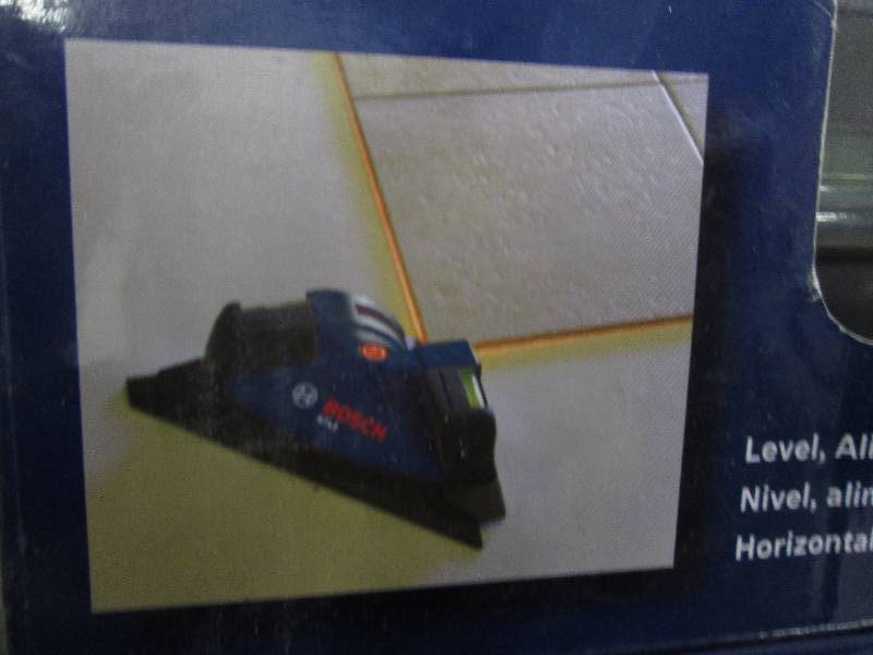 lot 294 image: Bosch Tile Laser Square Laser Level...