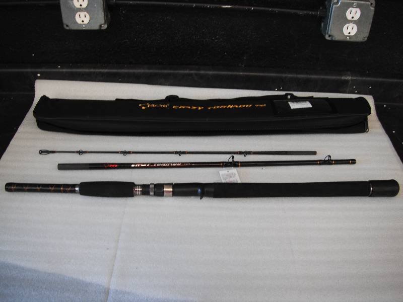 lot 40 image: FibLink Portable Saltwarer Fising Rod