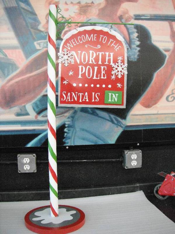 lot 75 image: North Pole Sign