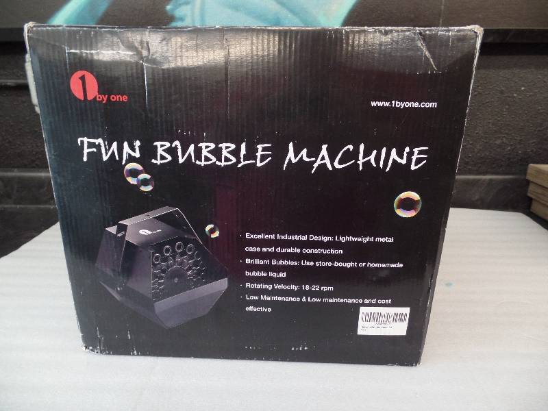 lot 14 image: Bubble Machine