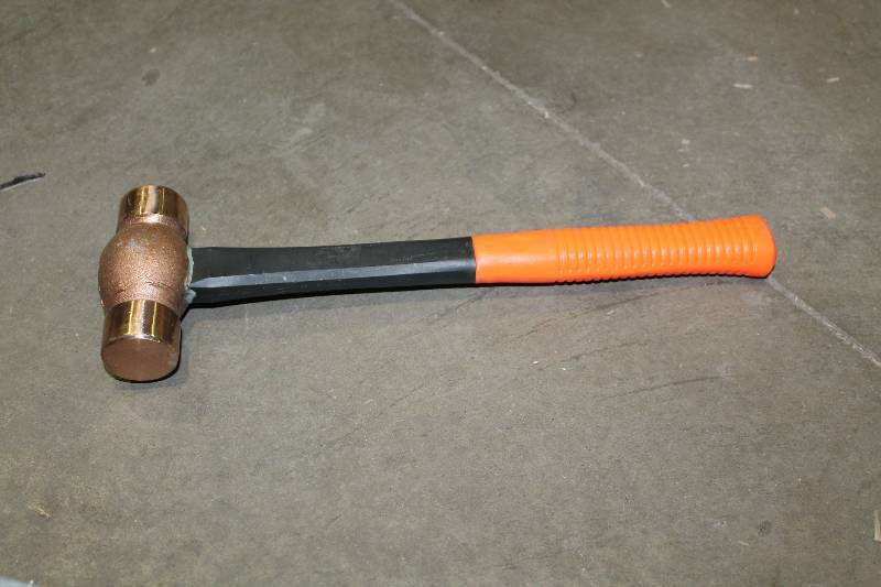 lot 70 image: Brass Hammer