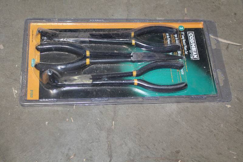 lot 104 image: Columbian 11in. Long Reach Pliers Set