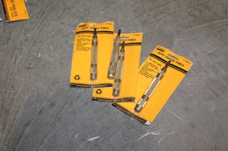 lot 126 image: Lot of (4) Tools Exchange Auto Center Punch