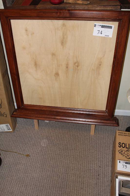 lot 74 image: Mirror Back w Frame