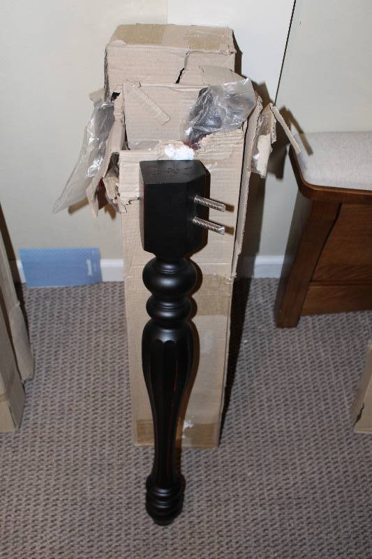 lot 77 image: Set of Dining Table Legs