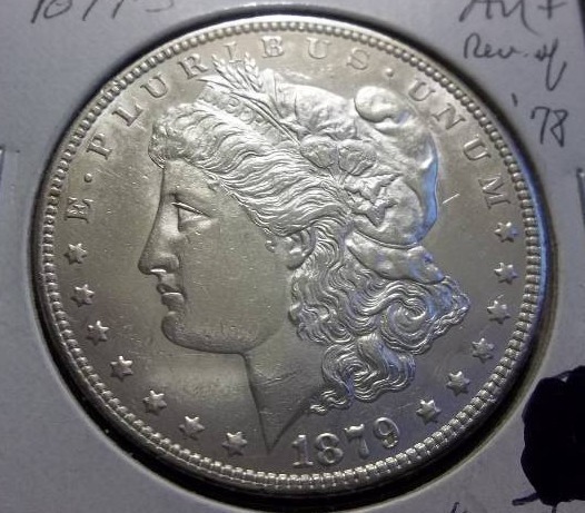 1879 S Reverse 78 Morgan Silver Dollar