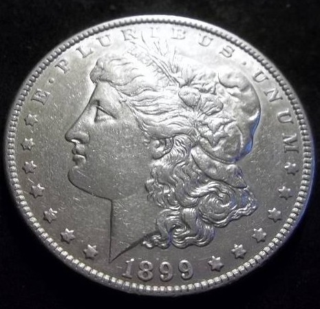 1899  Morgan Silver Dollar