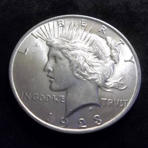 1923 Peace Silver Dollar