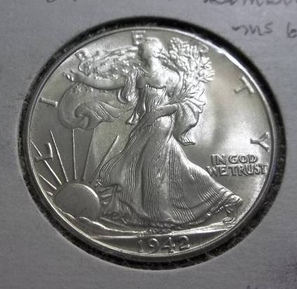 1942  Walker Half Dollar