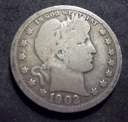 1902 Barber Quarter