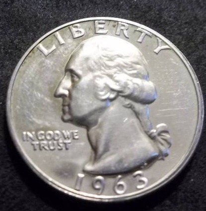 1963 Washington Quarter Proof