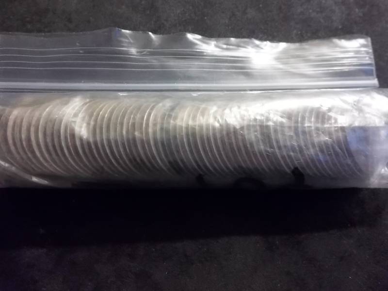 Full Roll Of 51 Barber Dimes