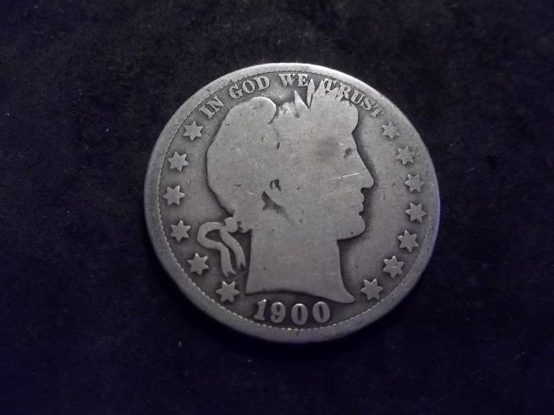 1900 O Barber Half Dollar