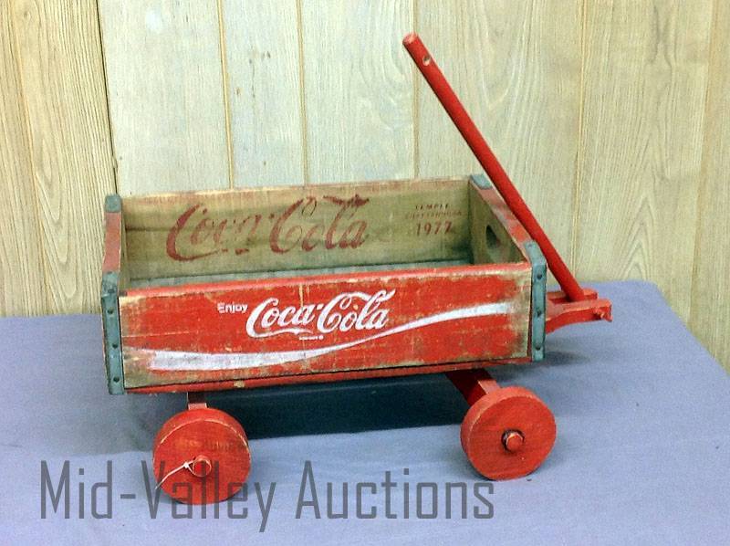 Wood Coke Wagon
