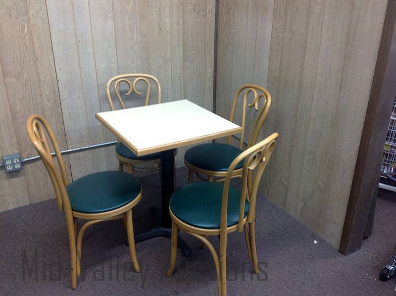 Restaurant Table & 4 Chairs