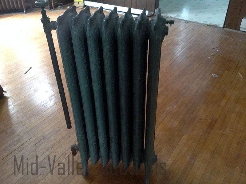 Vintage Cast Iron Radiator