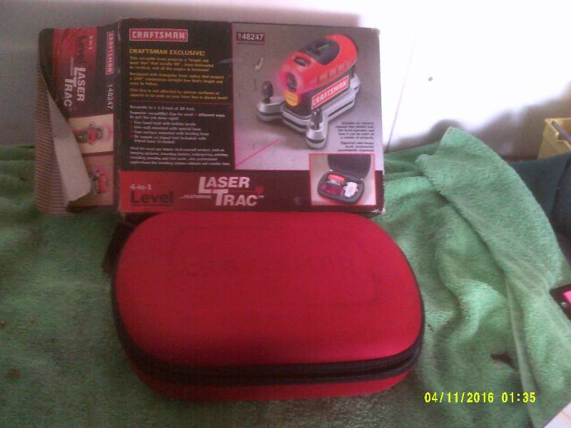 CRAFTSMAN LASER TRAK