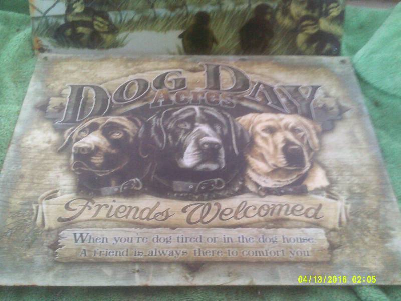2 COLLECTIBLE SIGNS
