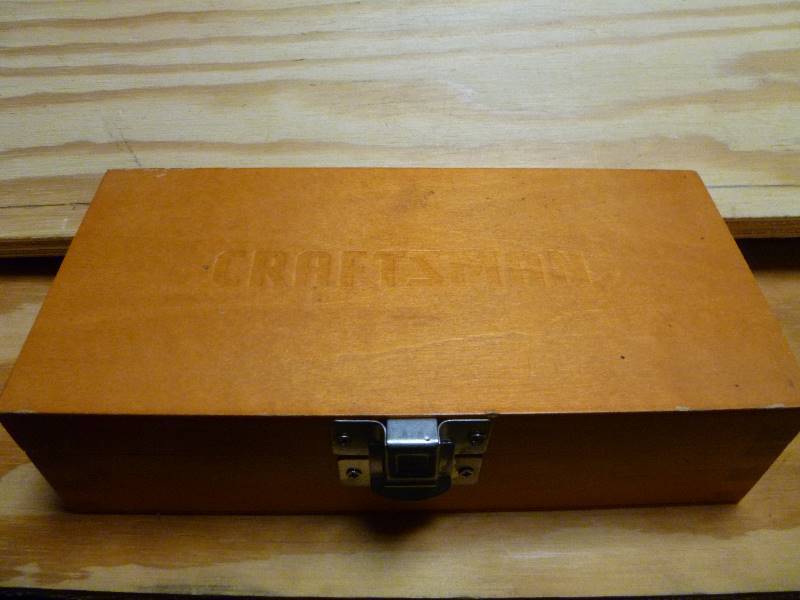 lot 12 image: NOS Craftsman 6 Pc Router Bit Gift Set