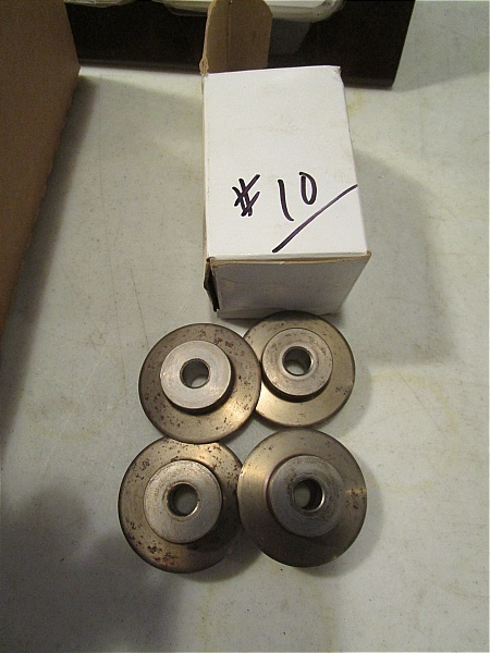 lot 10 image: Reed Cutter Wheels