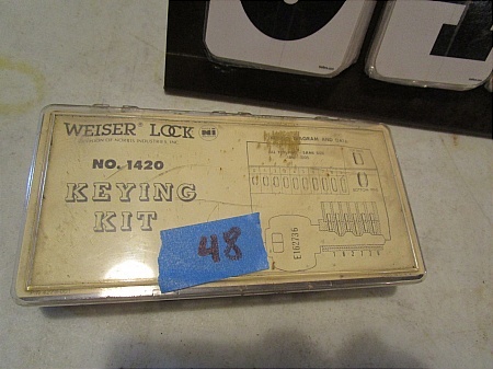 lot 48 image: Weiser Lock Keying Kit