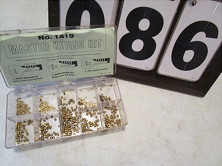 lot 86 image: Master Keying Kit