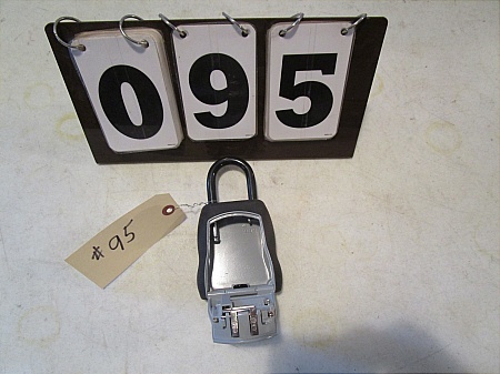 lot 95 image: Master Combination Lock
