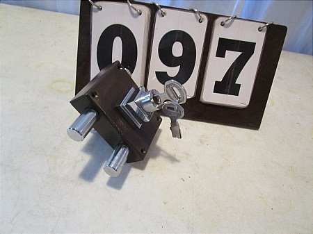 lot 97 image: Safe Lock Set with Key