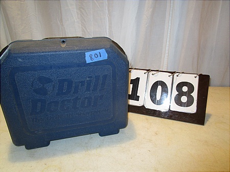 lot 108 image: Drill Doctor Drill Bit Sharpener