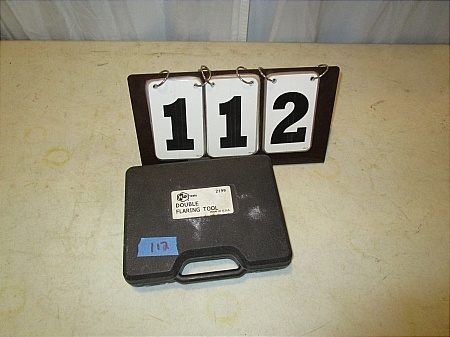 lot 112 image: K D Tools Double Flaring Tool