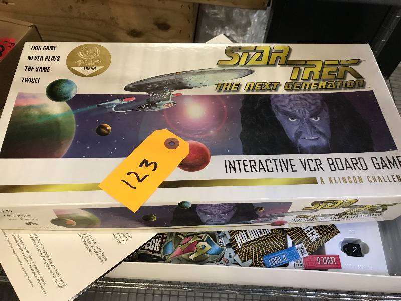 lot 123 image: STAR TREK INTERACTIVE GAME