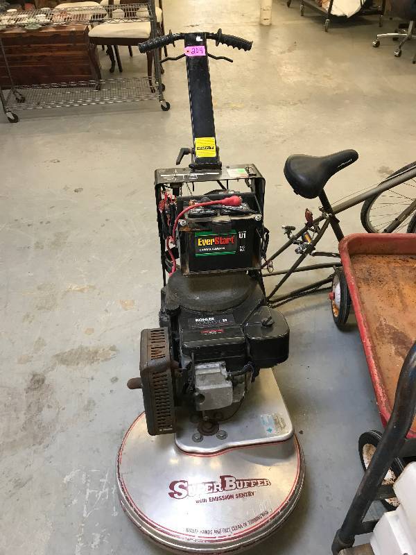lot 204 image: PROPANE POWERED FLOOR BURNISHER