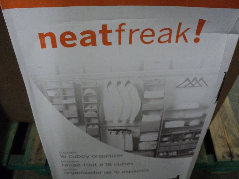 lot 51 image: 2 Neat Freak 16 cubby organizer...