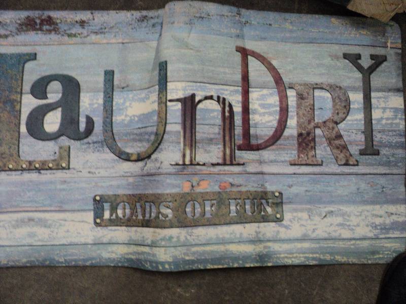 lot 59 image: Laundry rug cushion backed...