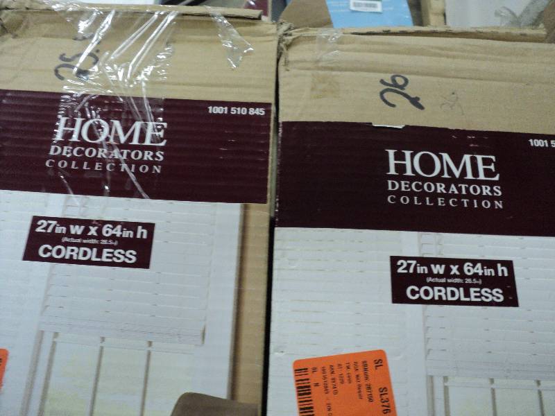 lot 97 image: 2 Home Decorator Collection 27 x 64...