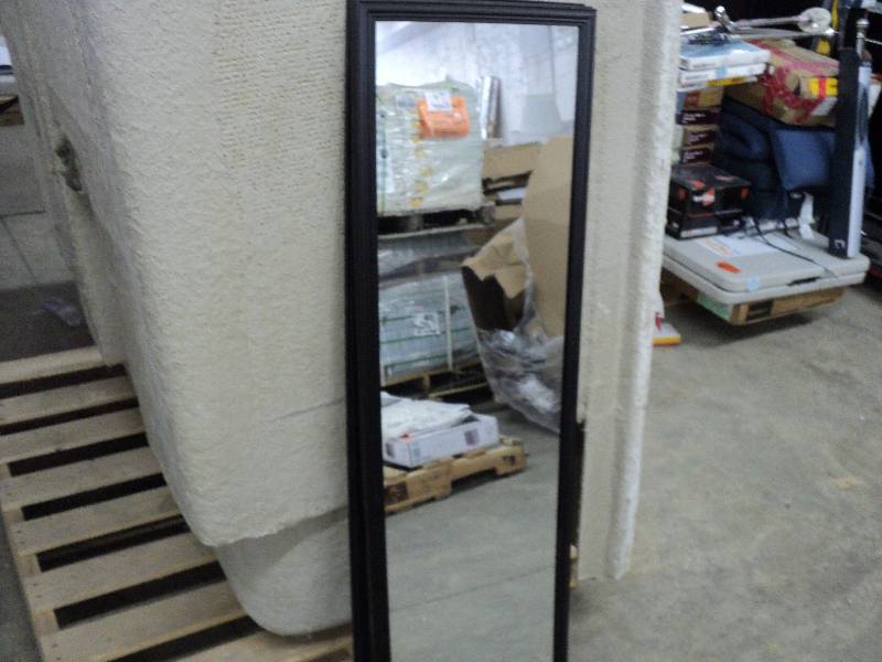 lot 123 image: Black framed Room Essentials 13 x 4...