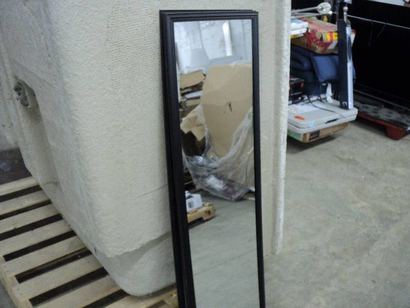 lot 125 image: Black framed Room Essentials 13 x 4...