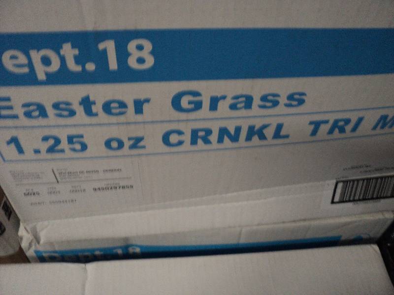 lot 229 image: 4 cases of Easter grass...