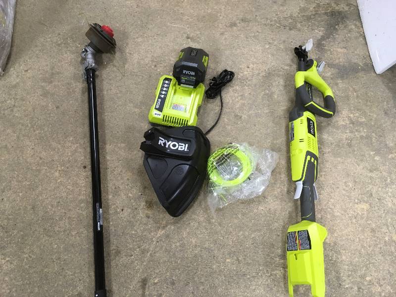 ryobi 15 cordless string trimmer in great conditon
