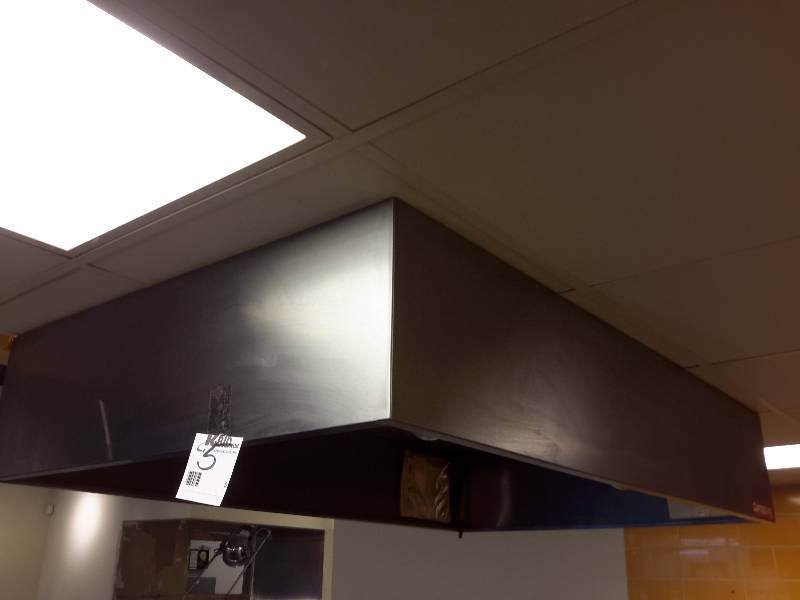 lot 5 image: CaptiveAire Oven Hood.