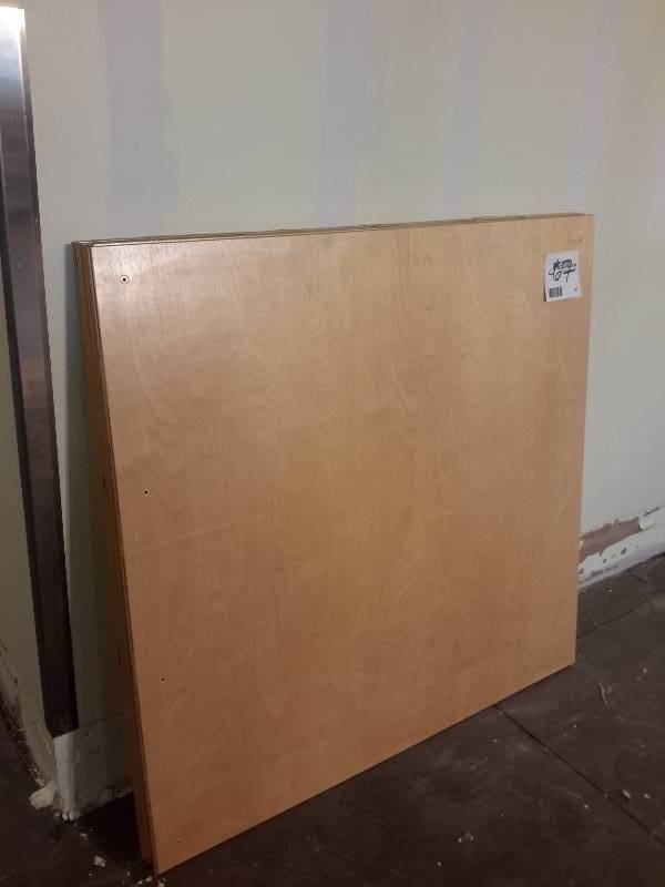 lot 67 image: 4 Sheets of Birch Veneer Plywood.. Beveled Edges