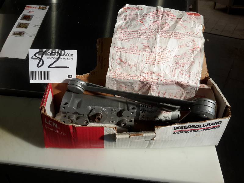 lot 82 image: Heavy Duty Door Closer.. Looks to be all there, but please inspect.